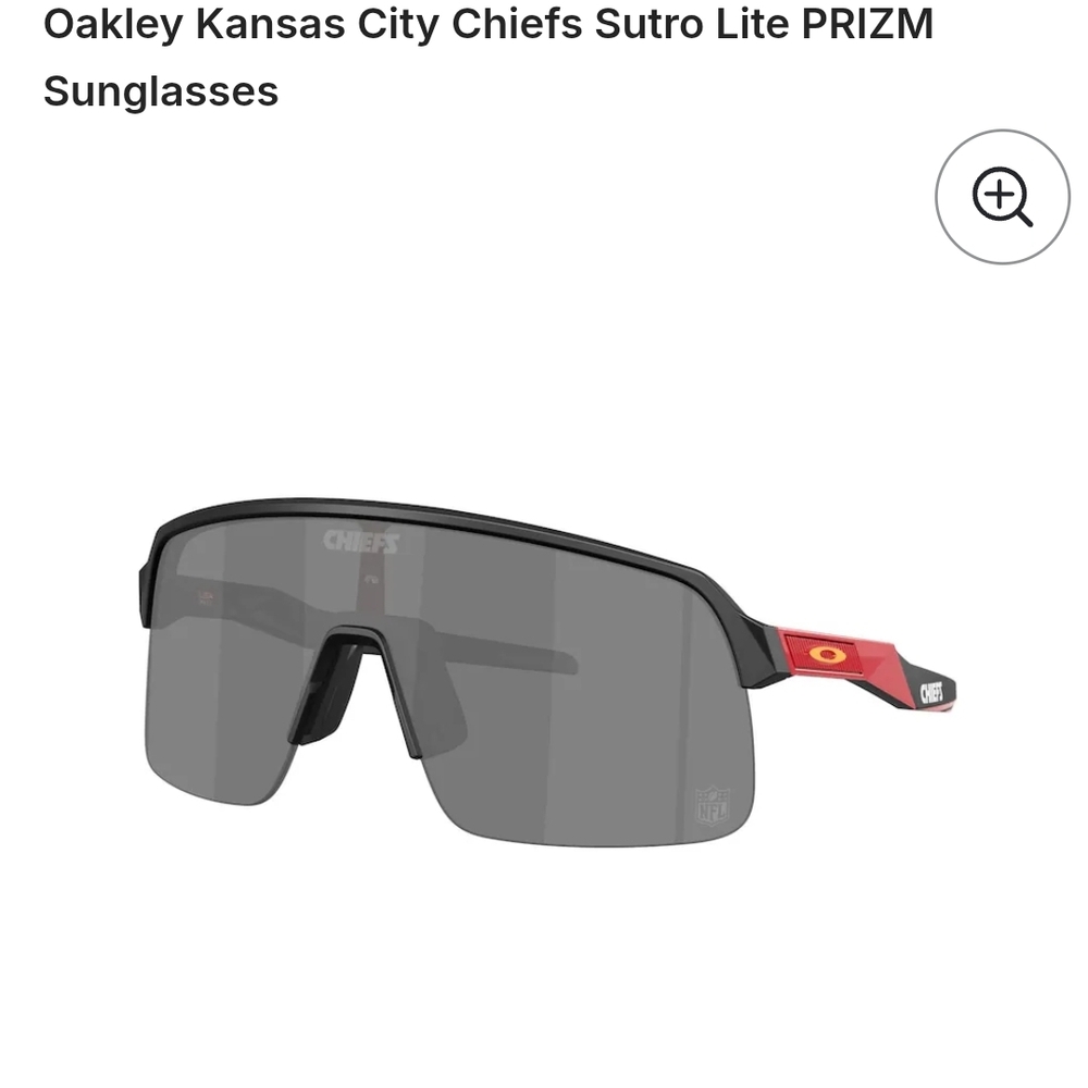 Oakley Kansas City Chiefs Sutro Lite PRIZM Sunglasses